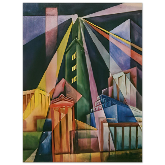 Konrad Zuse - Perspectives  75x100 cm / 30x40inches Fine Art Poster