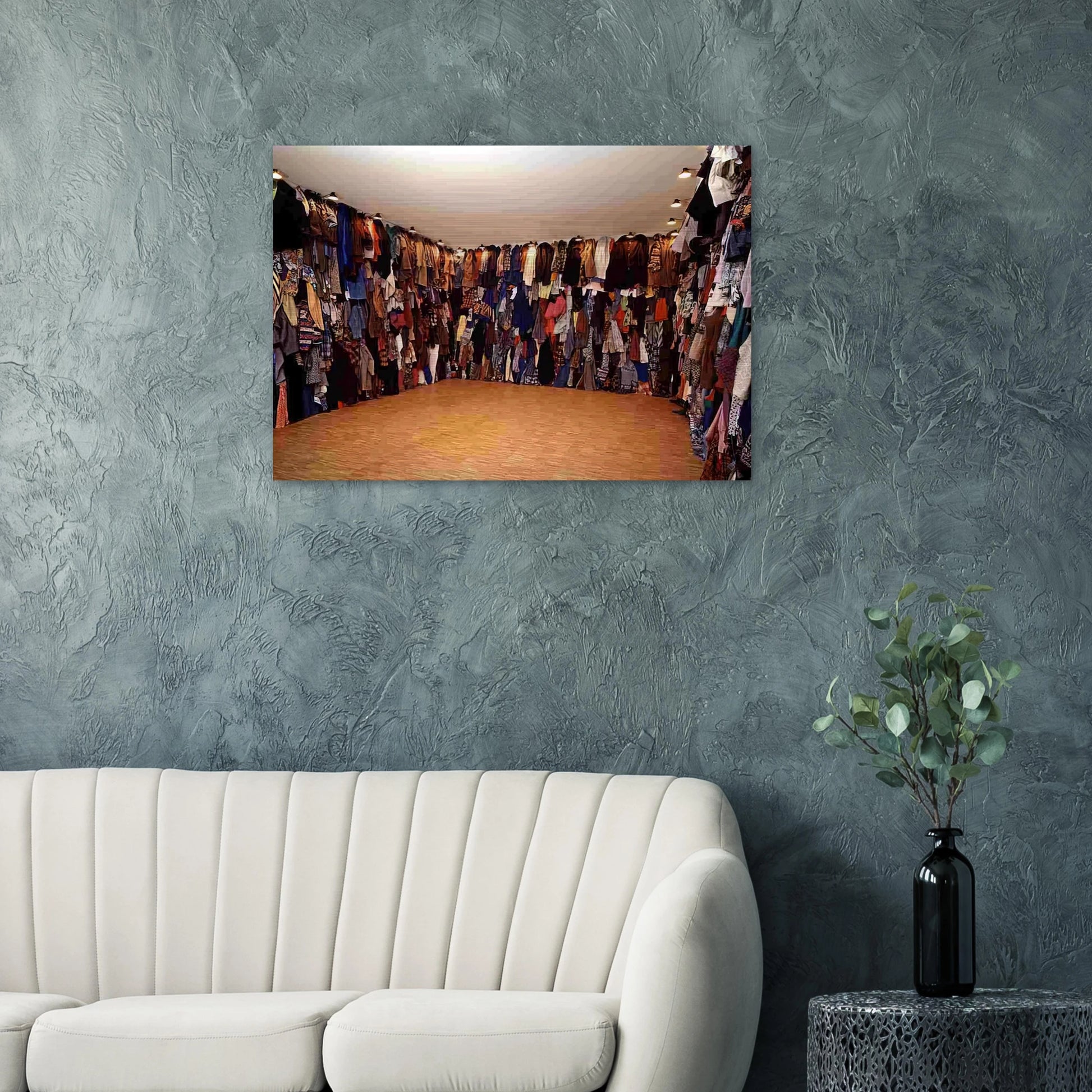 RESERVE 1990 - Christian Boltanski Brushed Aluminum Print - 70x100 cm / 28x40 inches | Christian Boltanski Aluminum Print | Christian Boltanski Prints