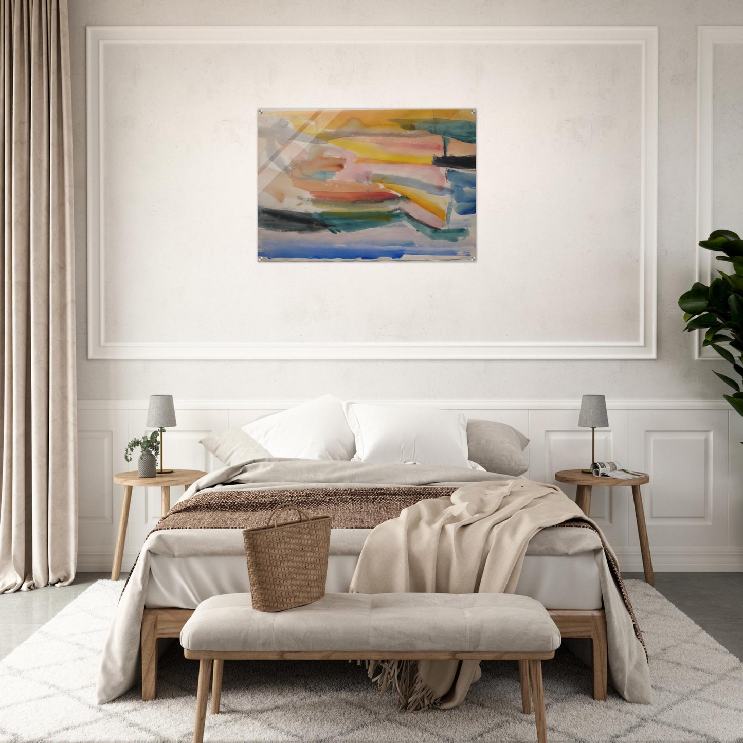 Untitled - 1946 - Giorgio Cavallon Acrylic Print - 70x100 cm / 28x40″ inches