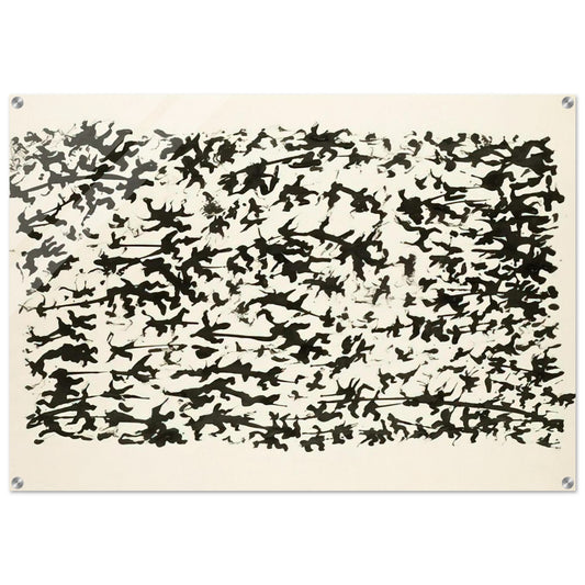 UNTITLED 7 - Henri Michaux Acrylic Print - 70x100 cm / 28x40″ inches