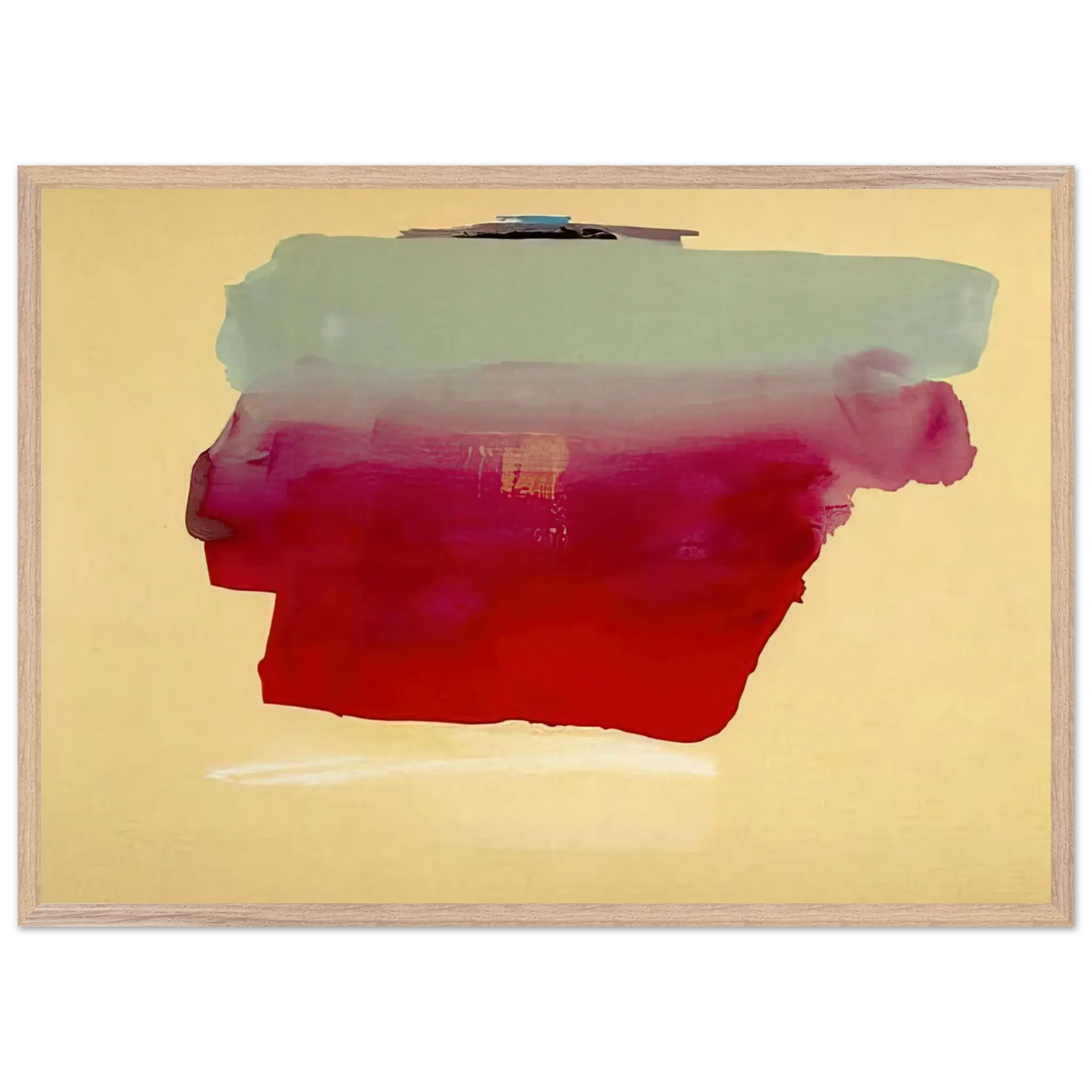 Helen Frankenthaler - Robinson s Wrap - 1974 Wall art - 60x80 cm / 24x32 Inches - Fine Art Poster - -