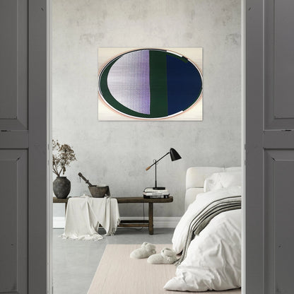MIRROR 1972 - Roy Lichtenstein Brushed Aluminum Print - 70x100 cm / 28x40 inches | Roy Lichtenstein Aluminum Print | Roy Lichtenstein Prints