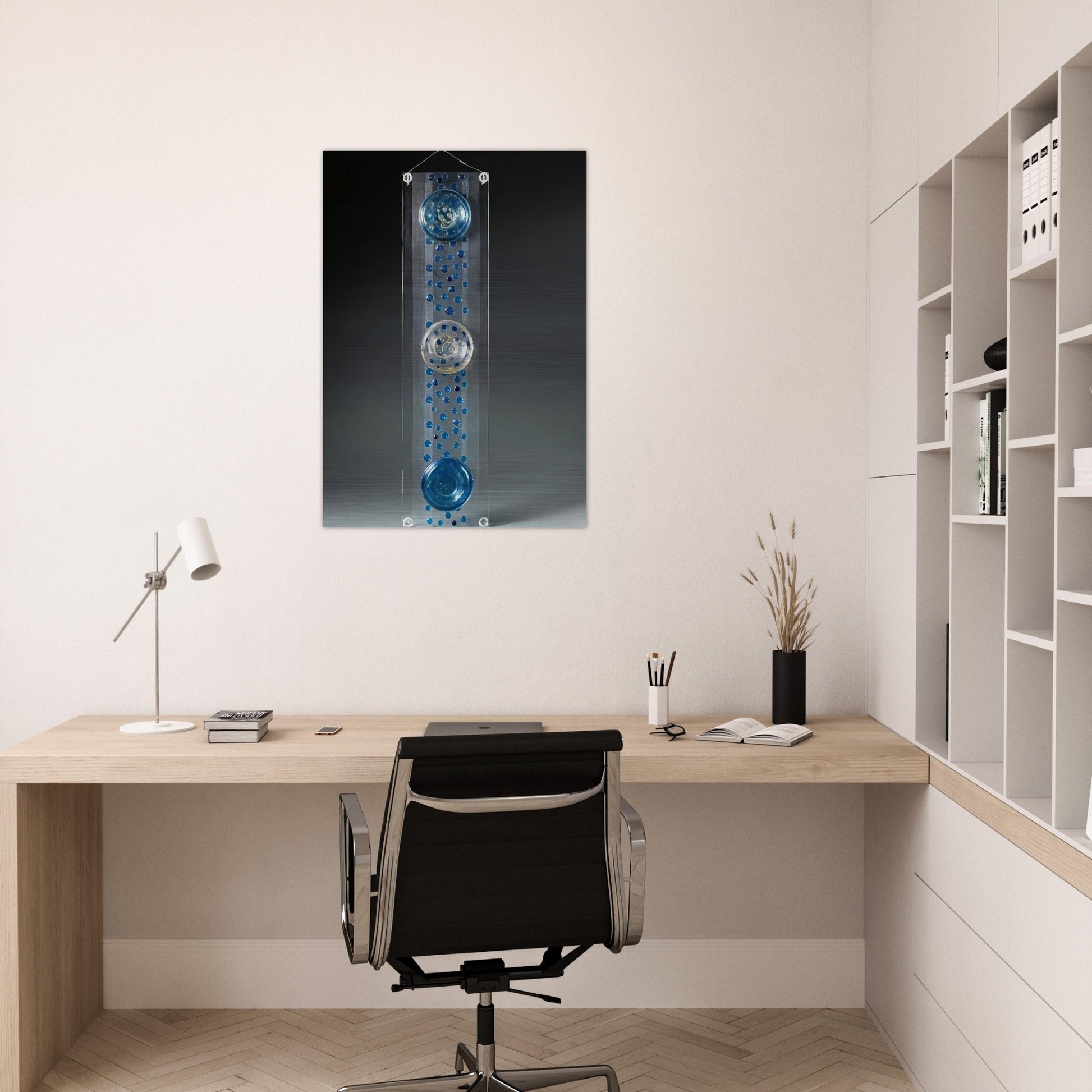 Untitled - Kinetic Art - Gyula Kosice Brushed Aluminum Print - 70x100 cm / 28x40 inches | Gyula Kosice Aluminum Print | Gyula Kosice Prints