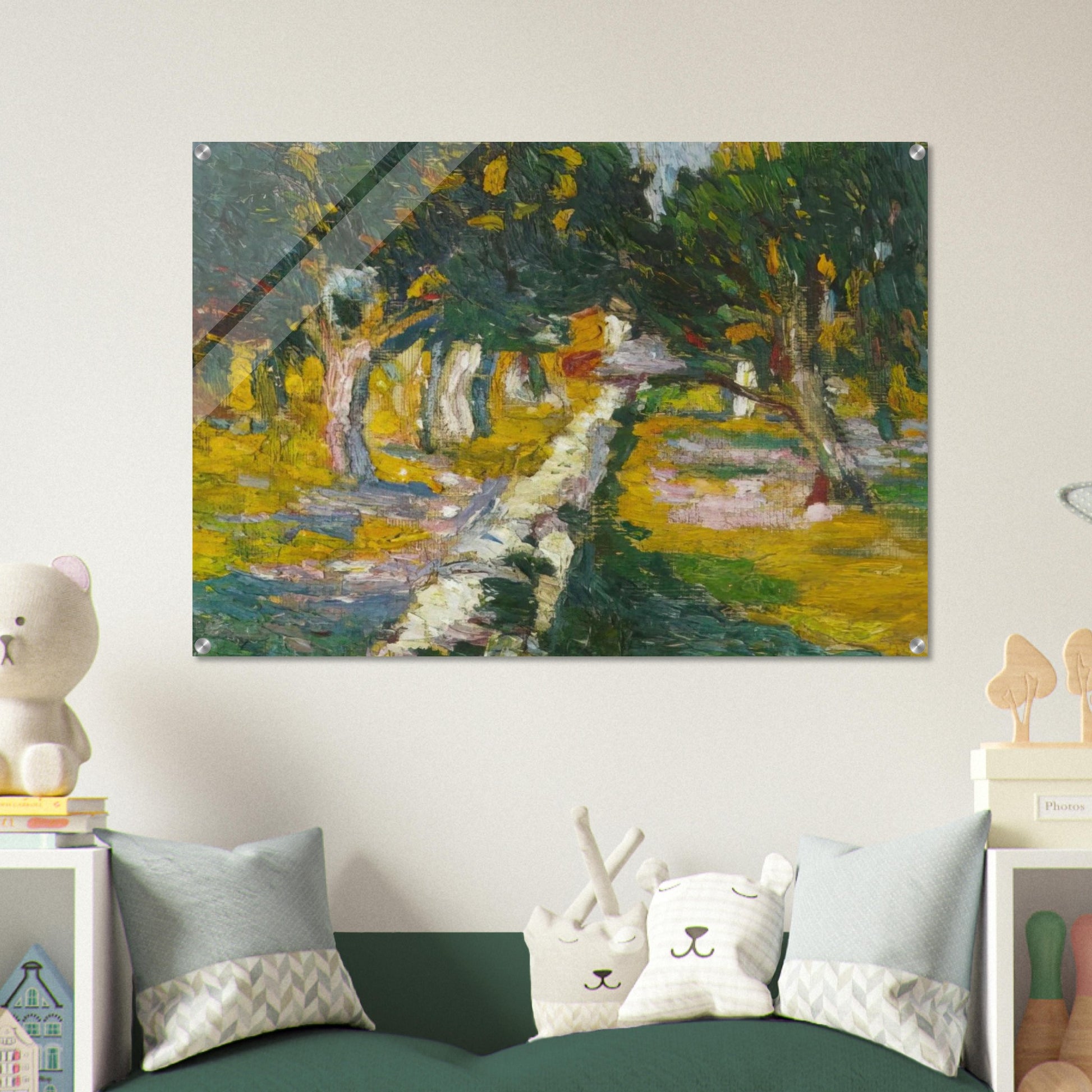 ORCHARD AT LLANE CADAQUES 1920 - Salvador Dali Acrylic Print - 70x100 cm / 28x40″ inches