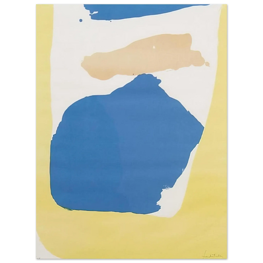 Helen Frankenthaler - Frankenthaler Preview - 1965 Wall art - 13x18 cm / 5x7 Inches - Fine Art Poster - -