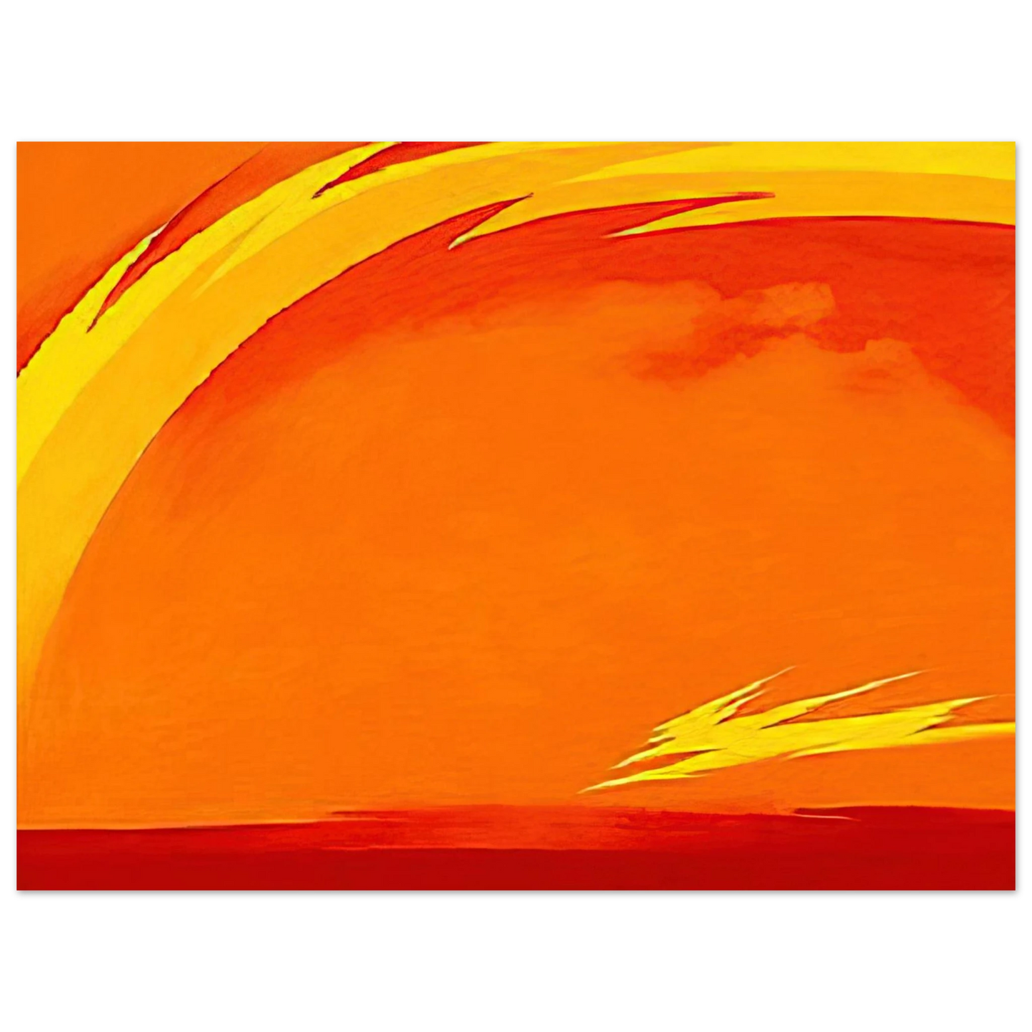 Georgia O'Keeffe - From the Plains II Fine Art Poster