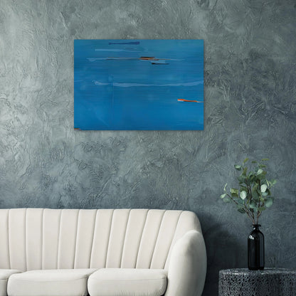 Ocean Drive West #1, 1974- - Helen Frankenthaler Brushed Aluminum Print - 70x100 cm / 28x40 inches | Helen Frankenthaler Aluminum Print | Helen Frankenthaler Prints