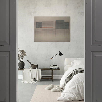 Acrilico no. 13 - 1976 - Bice Lazzari Brushed Aluminum Print - 70x100 cm / 28x40 inches | Bice Lazzari Aluminum Print | Bice Lazzari Prints