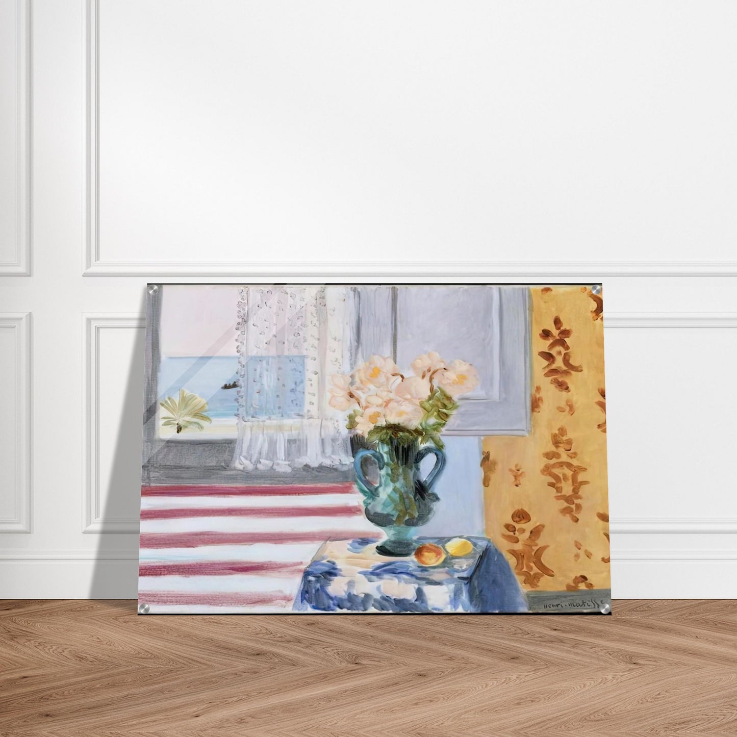 VASE OF FLOWERS 1924 - Henri Matisse Acrylic Print - 70x100 cm / 28x40″ inches