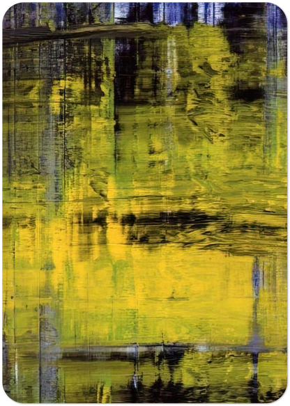 ABSTRAKTES BILD ABSTRACT PICTURE 1994 By Gerhard Richter Pack of 10 Post Cards | Gerhard Richter Post Cards | A6 (10.5 x 14.8 cm) - 4.1 x 5.8 inches