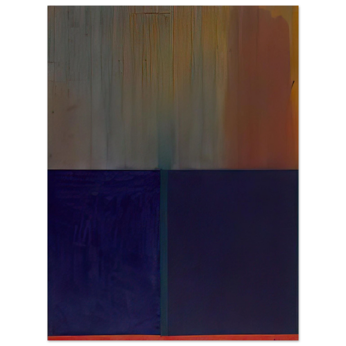 John Hoyland - 12.12.68 - 1969  75x100 cm / 30x40inches Fine Art Poster