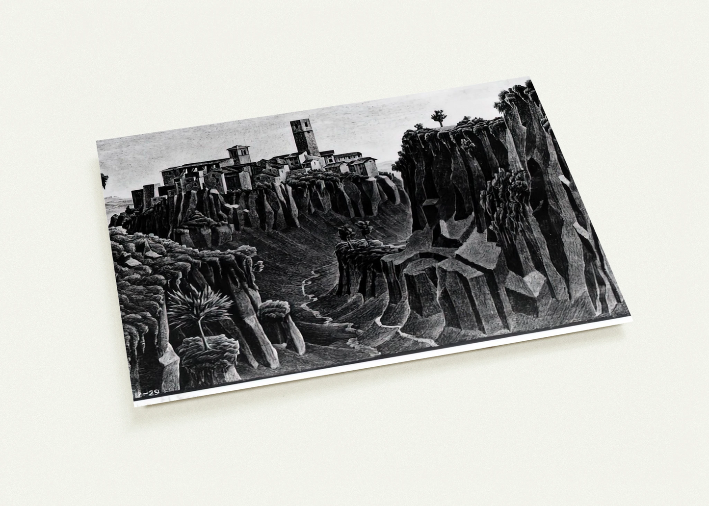 CIMINO BARBARANO By MC Escher Pack of 10 Post Cards | MC Escher Post Cards | A6 (10.5 x 14.8 cm) - 4.1 x 5.8 inches