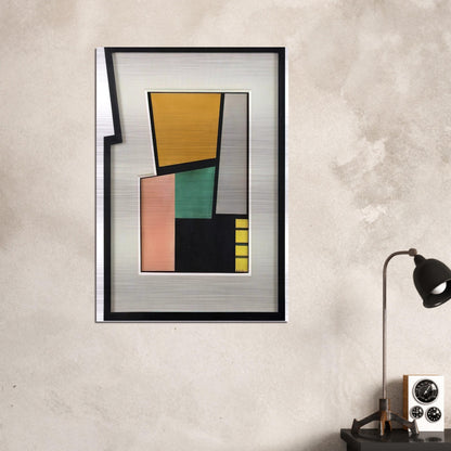 Négal - 1943 - Carmelo Arden Quin Brushed Aluminum Print - 70x100 cm / 28x40 inches | Carmelo Arden Quin Aluminum Print | Carmelo Arden Quin Prints