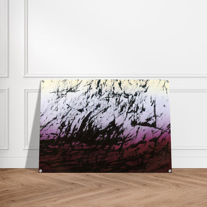 Untitled T1982-H12 - 1982 - Hans Hartung Acrylic Print - 70x100 cm / 28x40″ inches