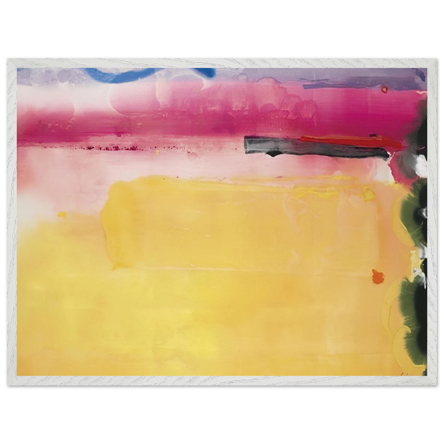 Helen Frankenthaler - Black-Eyed Susan - 1988 Wall art - 30x40 cm / 12x16 inches - Fine Art Poster-canvas - -