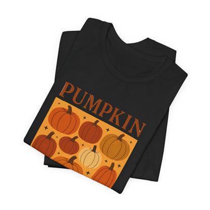 Camiseta de temporada de calabaza para mujer Boho Pumpkin