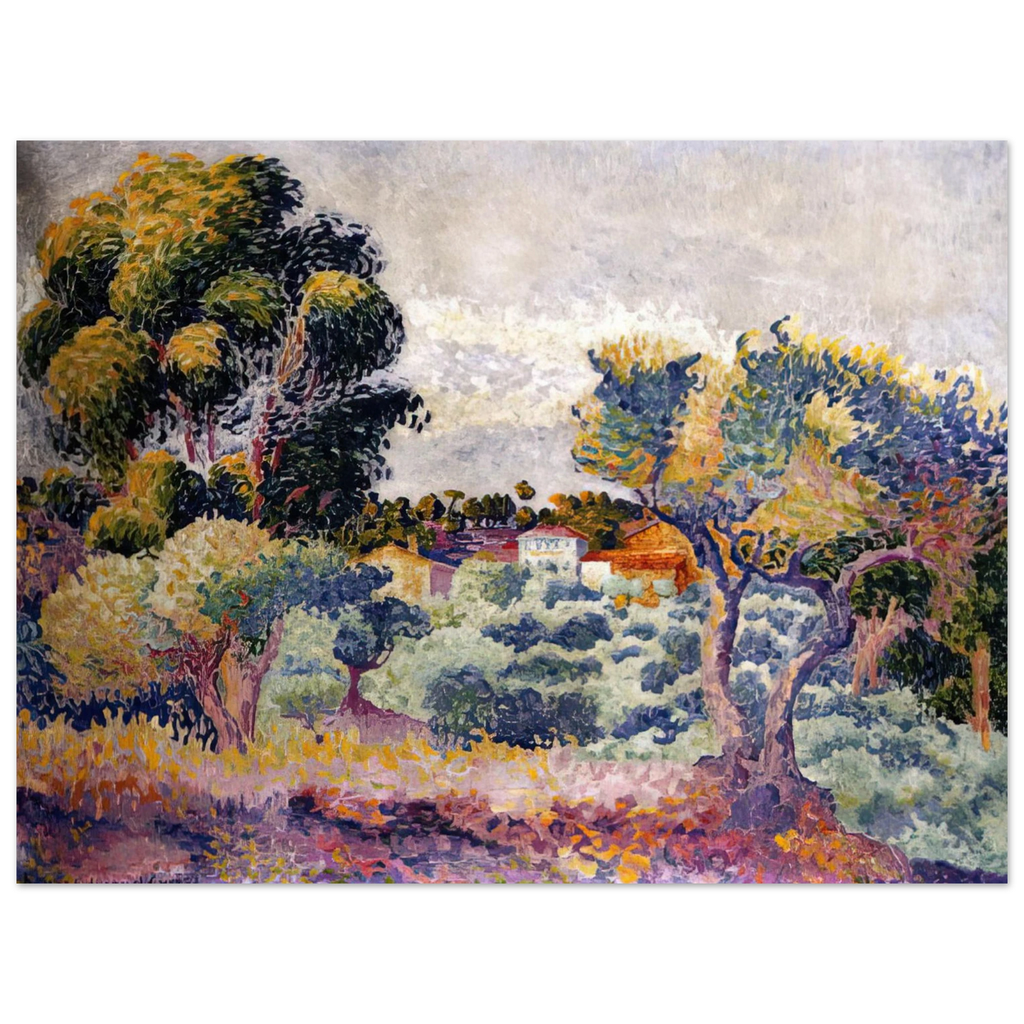 Henri-Edmond Cross - Untitled  75x100 cm / 30x40inches Fine Art Poster