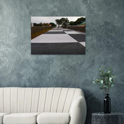 Waipero Swamp Walk - Pop Art - Billy Apple Brushed Aluminum Print - 70x100 cm / 28x40 inches | Billy Apple Aluminum Print | Billy Apple Prints