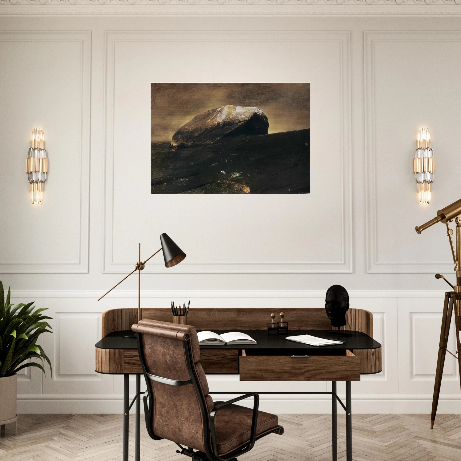 NOT DETECTED 42 - Andrew Wyeth Brushed Aluminum Print - 70x100 cm / 28x40 inches | Andrew Wyeth Aluminum Print | Andrew Wyeth Prints