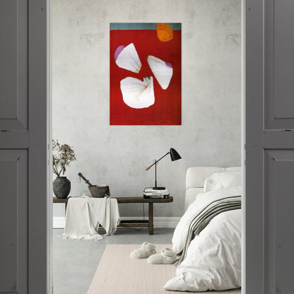 Shells and Flowers - Max Ernst Brushed Aluminum Print - 70x100 cm / 28x40 inches | Max Ernst Aluminum Print | Max Ernst Prints