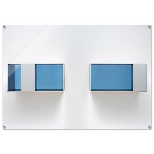 Untitled 88-28 AB Menziken - 1988 - Donald Judd Acrylic Print - 70x100 cm / 28x40″ inches | Donald Judd Wall Art | Donald Judd Prints