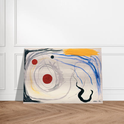 UNTITLED 1946 2 - Alexander Calder Brushed Aluminum Print - 70x100 cm / 28x40 inches | Alexander Calder Aluminum Print | Alexander Calder Prints