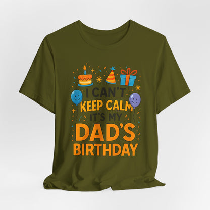 Regalo de cumpleaños para papá No puedo mantener la calma Es el cumpleaños de mi papá Feliz padre