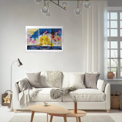 Fantasy of the Natural Patient - 1970 - Mario Schifano Brushed Aluminum Print - 70x100 cm / 28x40 inches | Mario Schifano Aluminum Print | Mario Schifano Prints