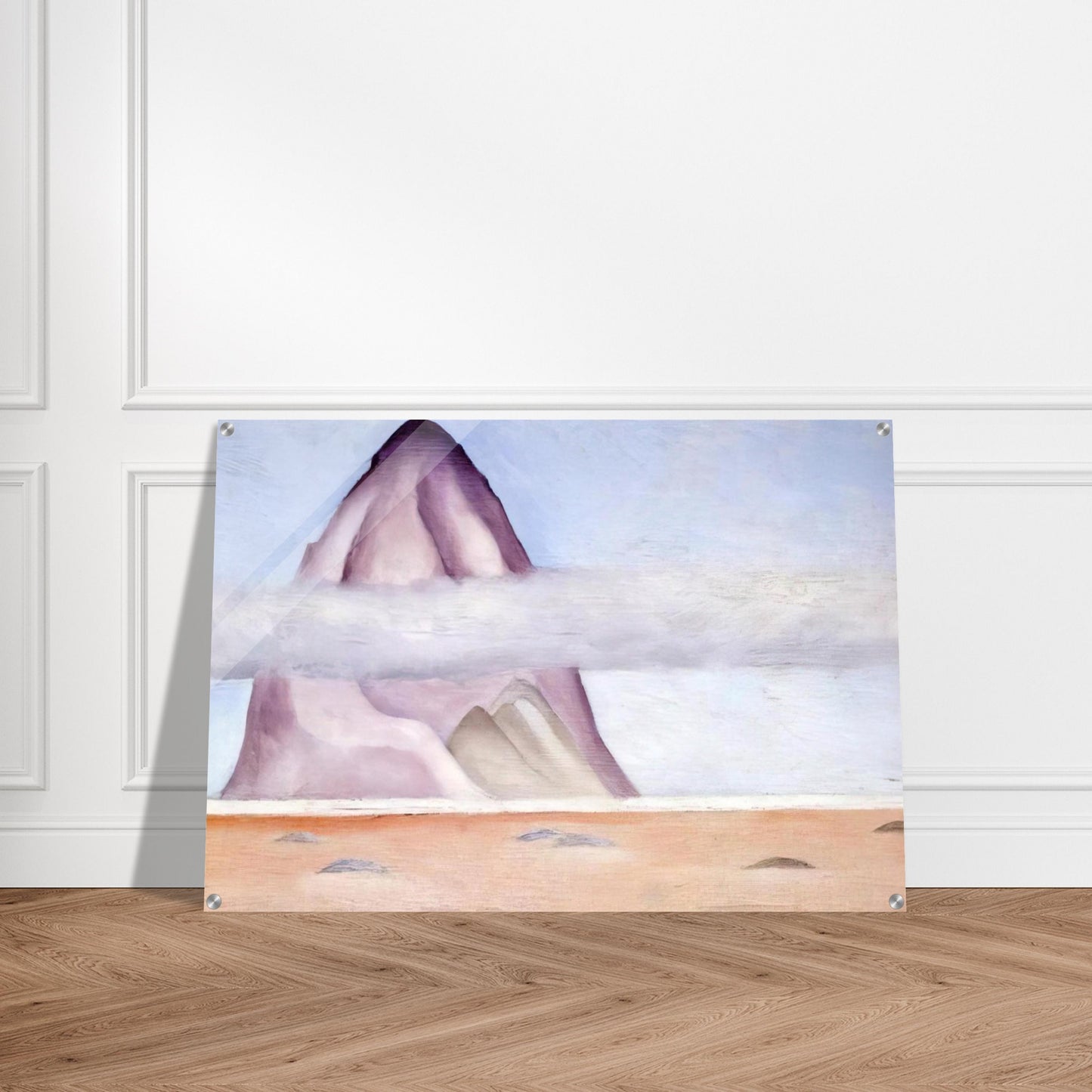 Misty - A Memory - Georgia O'Keeffe Acrylic Print - 70x100 cm / 28x40″ inches