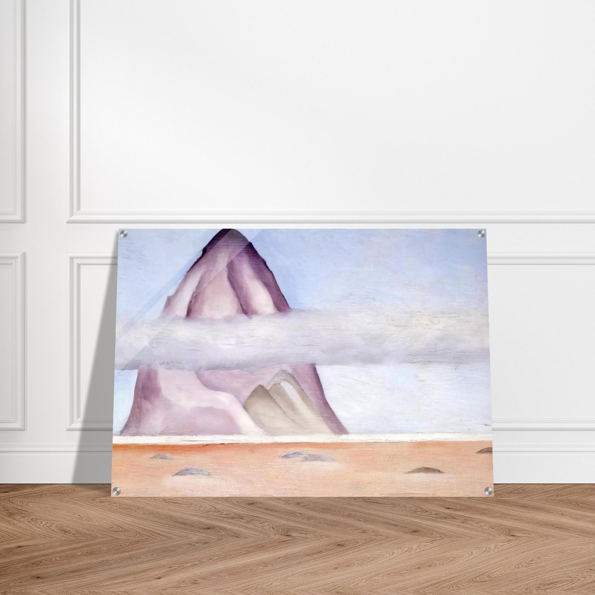 Misty - A Memory - Georgia O'Keeffe Acrylic Print - 70x100 cm / 28x40″ inches