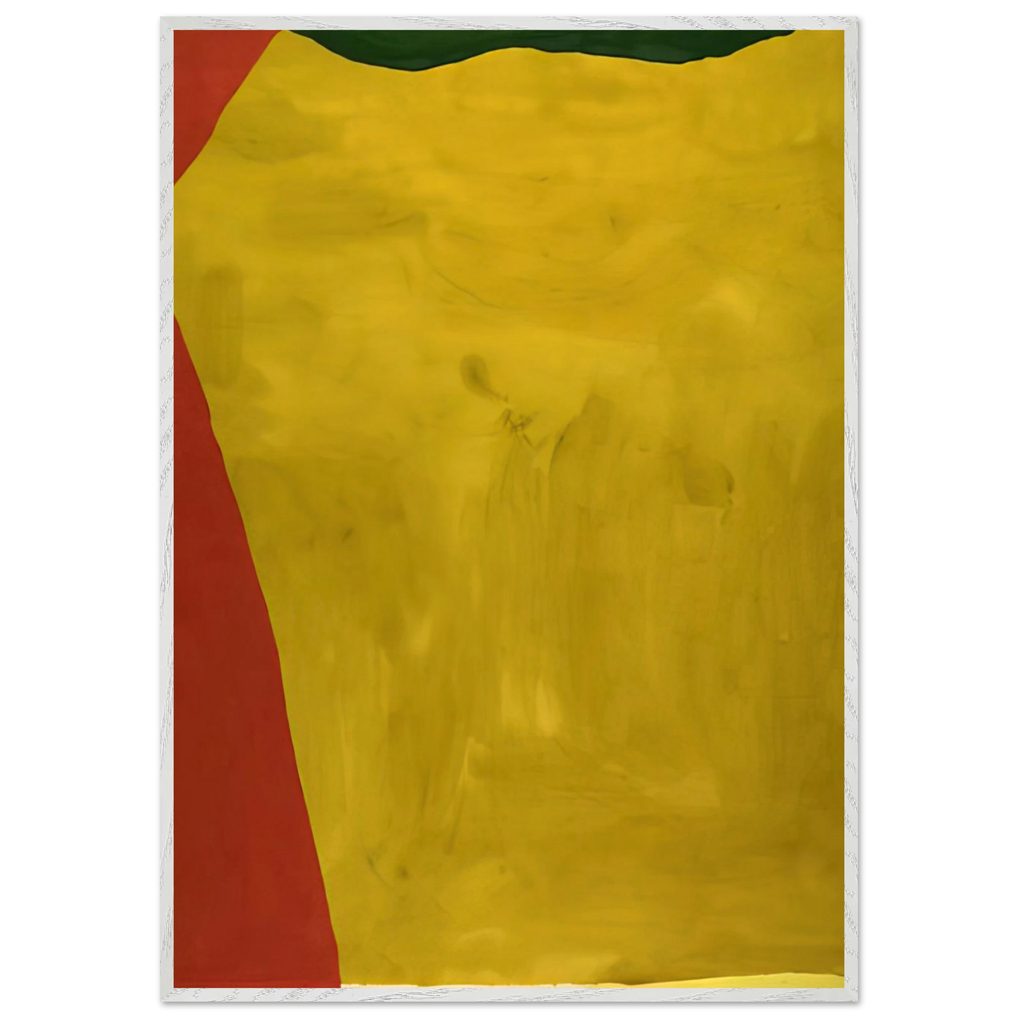 Helen Frankenthaler - Blessing of the Fleet - 1969 Wall art - 15x20 cm / 6x8 inches - Premium Wooden Framed Poster With Fine Art Paper-canvas - Wood frame