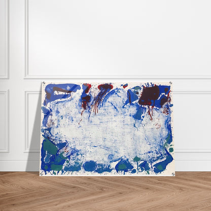 Happy Death Stone - Sam Francis Acrylic Print - 70x100 cm / 28x40″ inches