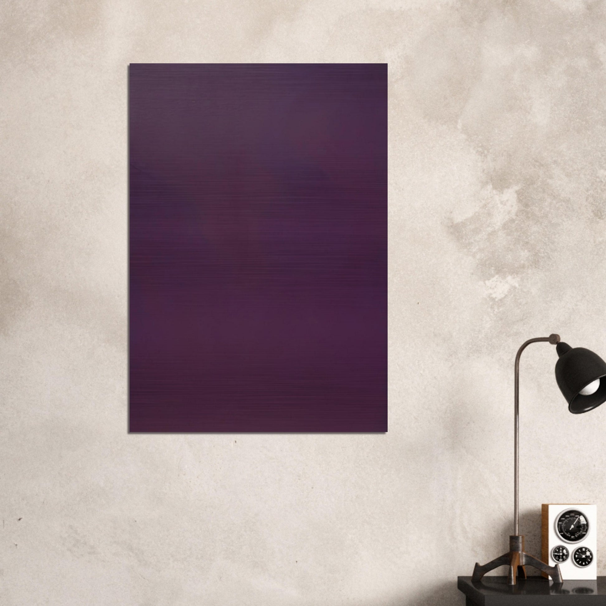 Microchromie 70, ZL violet d'Egypte - Fernand Leduc Brushed Aluminum Print - 70x100 cm / 28x40 inches | Fernand Leduc Aluminum Print | Fernand Leduc Prints