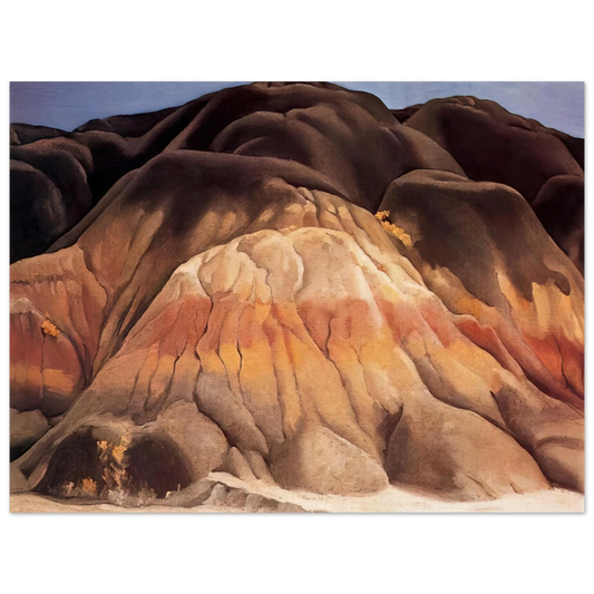 Georgia O'Keeffe - Grey Hills Fine Art Poster