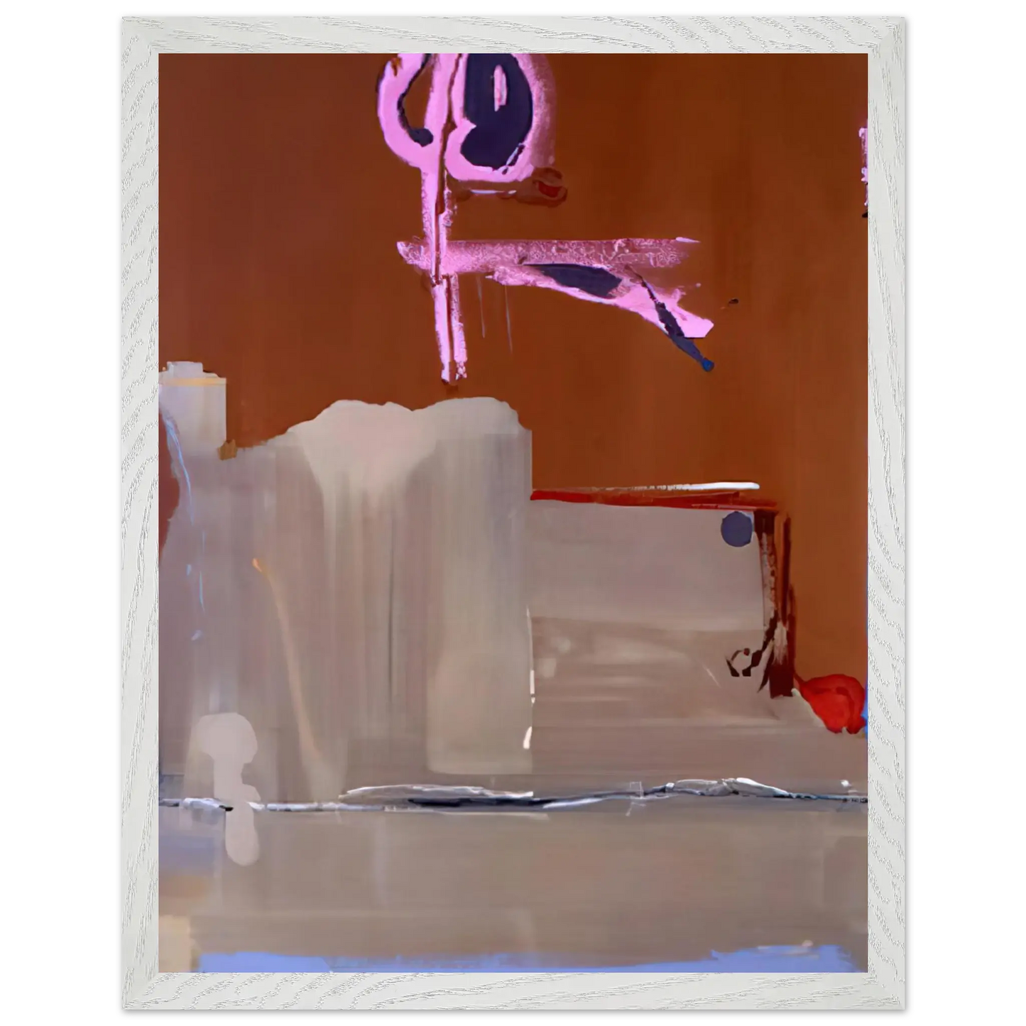 Helen Frankenthaler - Captain s Watch - 1986 Wall art - 30x45 cm / 12x18 Inches - Fine Art Poster - -