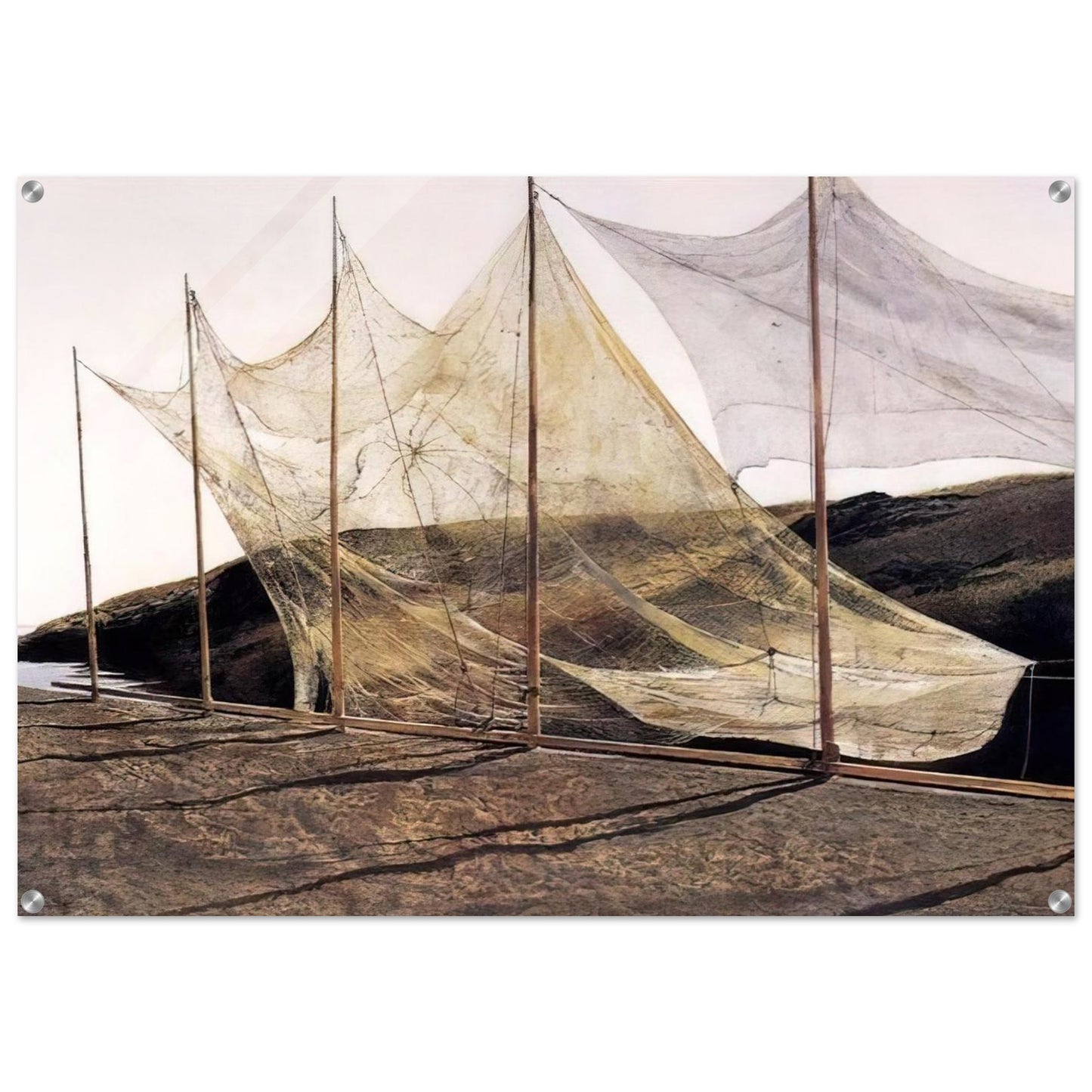 PENTECOST 1989 - Andrew Wyeth Acrylic Print - 70x100 cm / 28x40″ inches