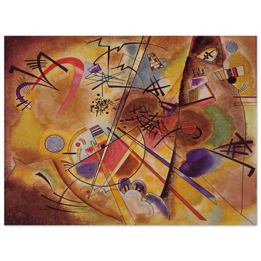Wassily Kandinsky - SMALL DREAM IN RED 1925  75x100 cm / 30x40inches Fine Art Poster