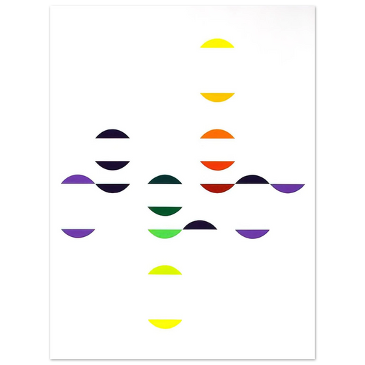 Tomas Maldonado - Homage to Ptolemy 2 - 2005  75x100 cm / 30x40inches Fine Art Poster