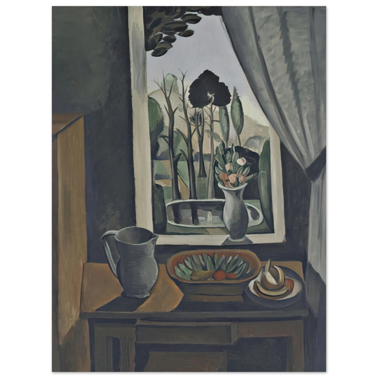 Andre Derain - WINDOW AT VERS 1912  75x100 cm / 30x40inches Fine Art Poster