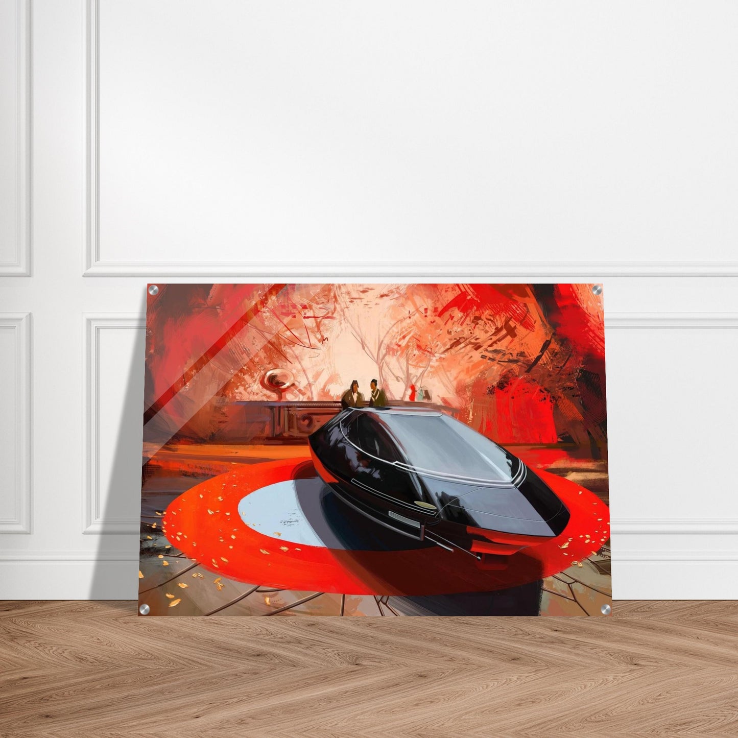 Syd Mead - Syd Mead Acrylic Print - 70x100 cm / 28x40″ inches