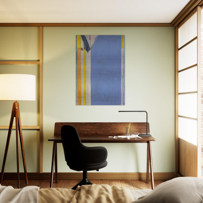 Ocean Park #139 - Richard Diebenkorn Brushed Aluminum Print - 70x100 cm / 28x40 inches | Richard Diebenkorn Aluminum Print | Richard Diebenkorn Prints