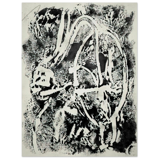 Adja Yunkers - Untitled - 1961  75x100 cm / 30x40inches Fine Art Poster