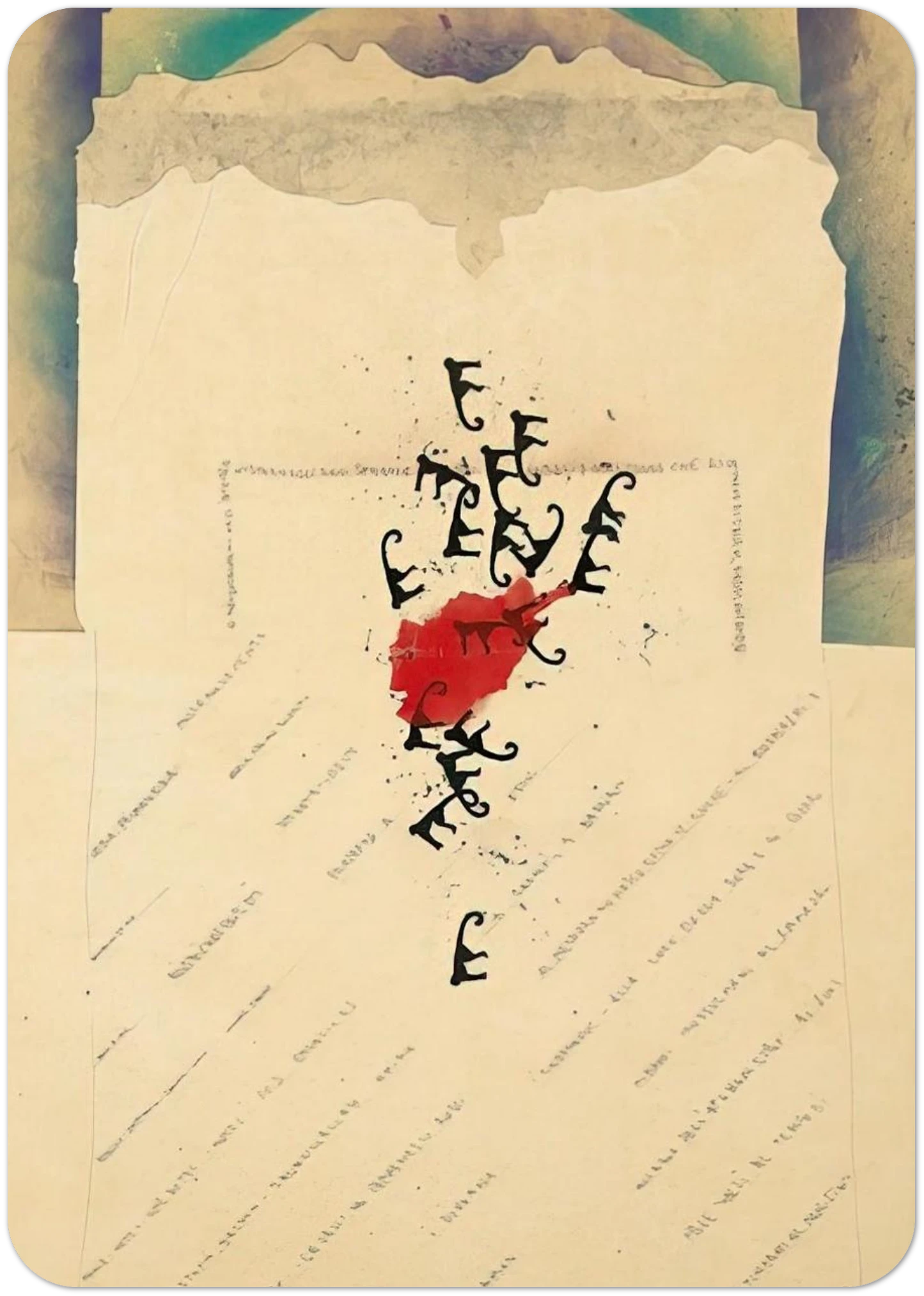 AFGHANISTAN 1985 By Alighiero Boetti Pack of 10 Post Cards | Alighiero Boetti Post Cards | A6 (10.5 x 14.8 cm) - 4.1 x 5.8 inches