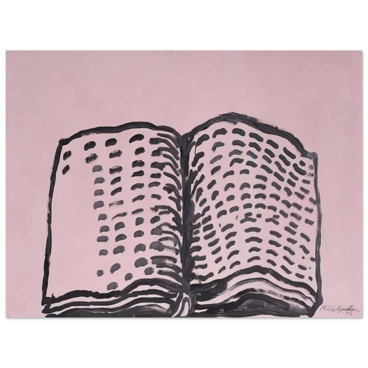Philip Guston - UNTITLED BOOK  75x100 cm / 30x40inches Fine Art Poster