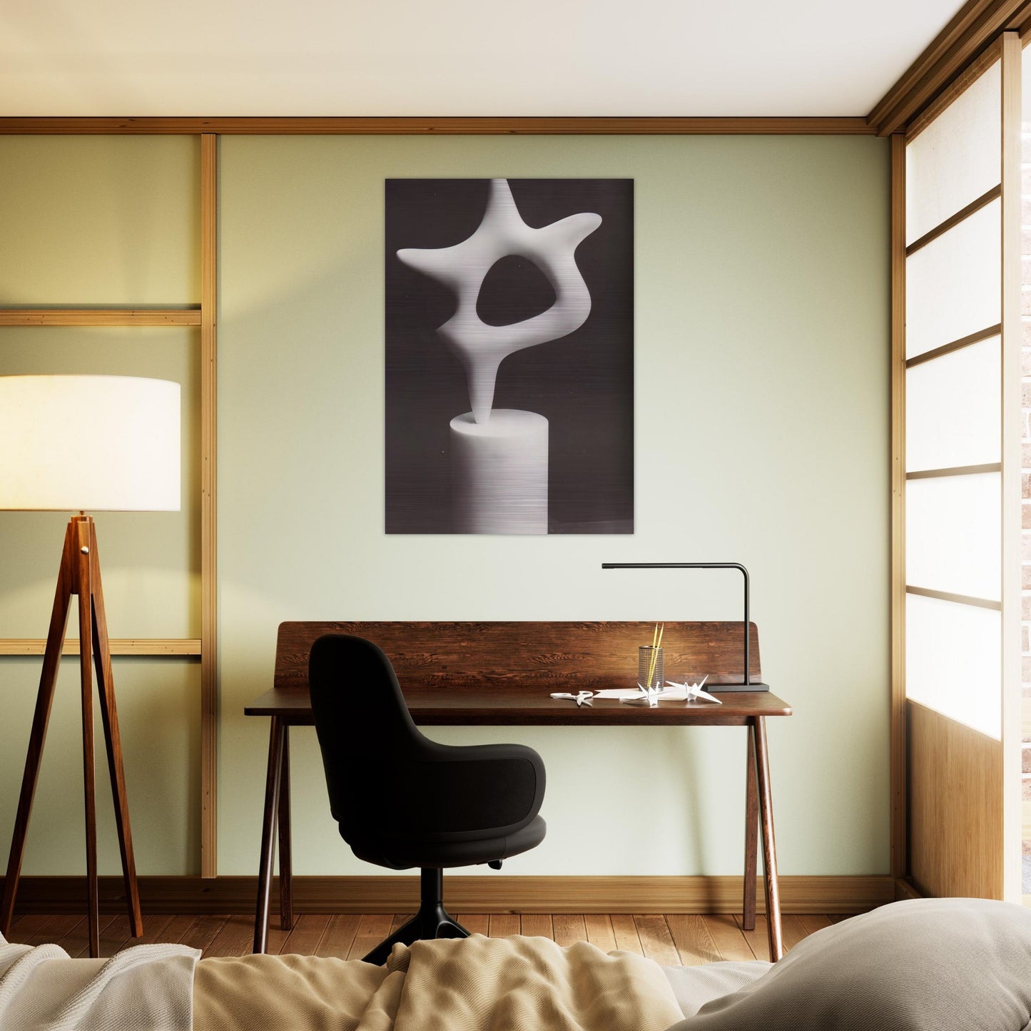 The Star - Jean Arp Brushed Aluminum Print - 70x100 cm / 28x40 inches | Jean Arp Aluminum Print | Jean Arp Prints