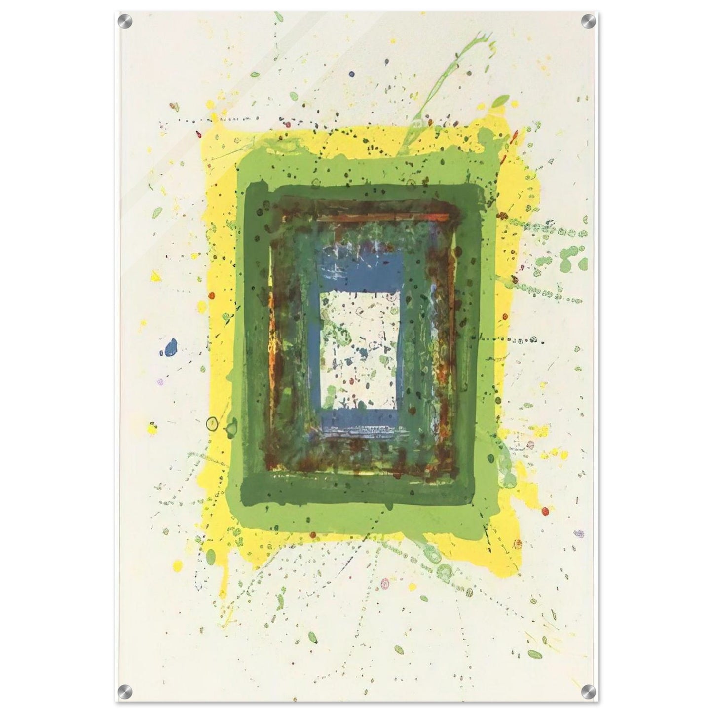 Untitled  SF 354  - Sam Francis Acrylic Print - 70x100 cm / 28x40″ inches