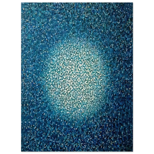 Richard Pousette-Dart - Blue Prescence - 1970  75x100 cm / 30x40inches Fine Art Poster