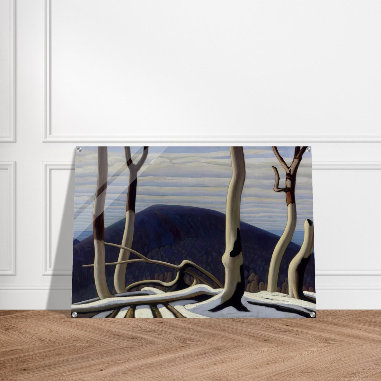 Above Lake Superior - 1922 - Lawren Harris Acrylic Print - 70x100 cm / 28x40″ inches