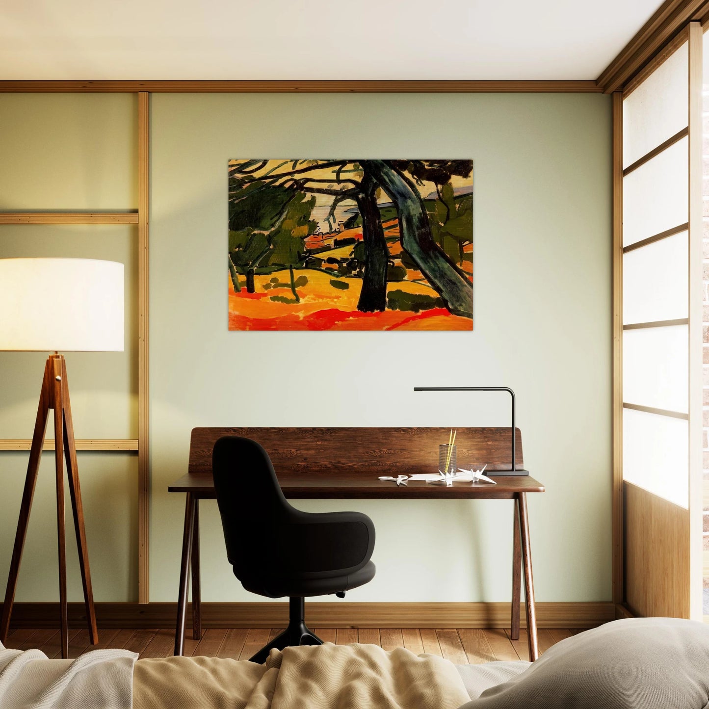 LANDSCAPE 1907 1 - Andre Derain Brushed Aluminum Print - 70x100 cm / 28x40 inches | Andre Derain Aluminum Print | Andre Derain Prints