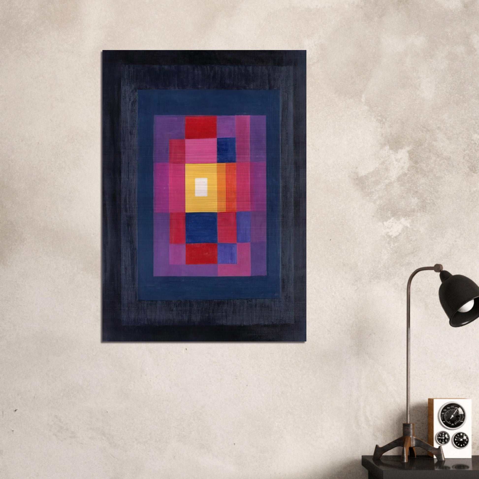 Education - 1966 - Johannes Itten Brushed Aluminum Print - 70x100 cm / 28x40 inches | Johannes Itten Aluminum Print | Johannes Itten Prints